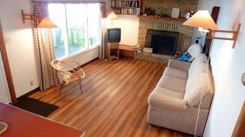 cabin living room