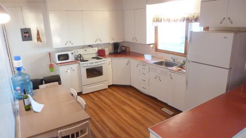 cabin kitchen
